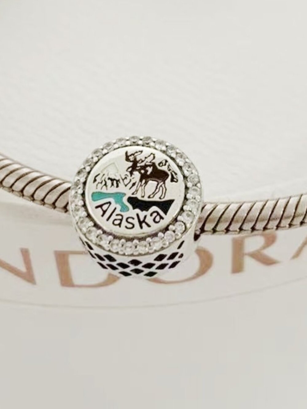 Pandora Alaska Exclusive Moose Travel Charm Pendant